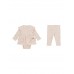 GUESS βρεφικό σετ bodydress + pants S5YG10KBZP4-PG99 μπεζ